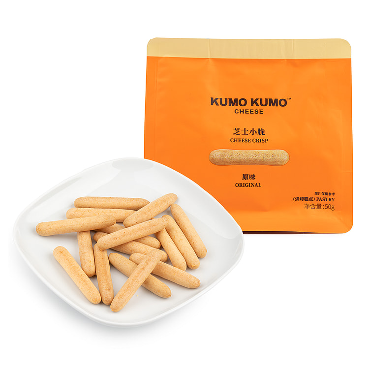 kumo kumo 芝士小脆饼干 原味 50 克