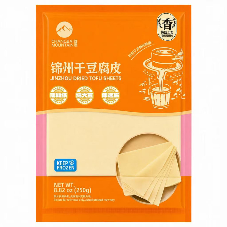 长白山 锦州干豆腐皮 250 克