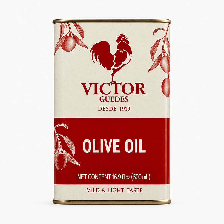 Victor Guedes Olive Oil Tin 500 ml