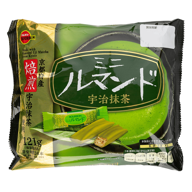 ブルボン ミニ ルマンド 一番摘み抹茶 4.05 オンス