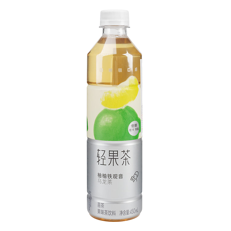 喜茶 轻果茶 柚柚铁观音乌龙茶果味茶饮料 450 毫升
