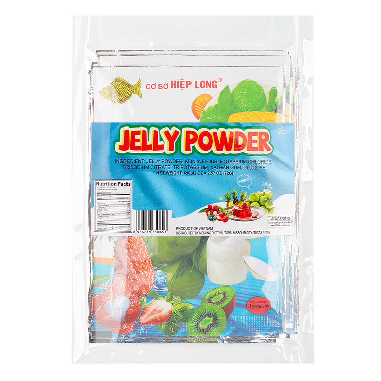 Jelly Powder Hiep Long Brand (Pack of 6) 72 克