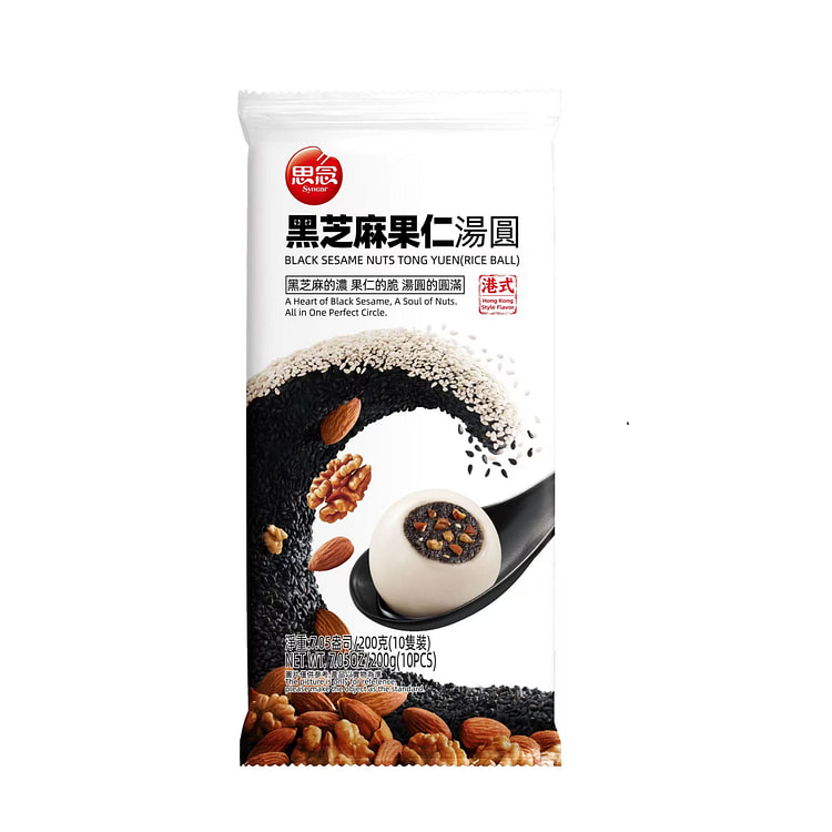 Synear Black Sesame Nuts Rice Ball 200 g