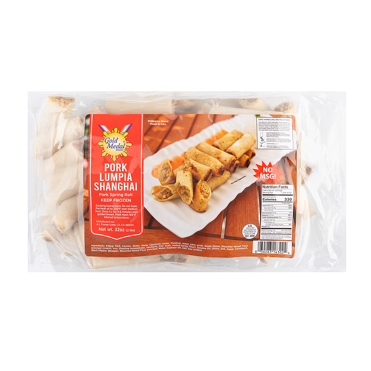 Gold Medal Pork Lumpiang Shanghai Fiesta 2 lb