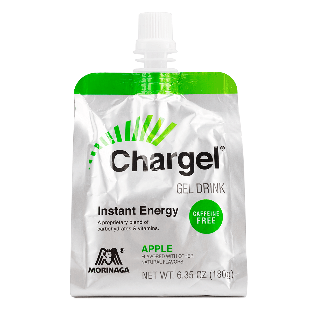 Morinaga Chargel Energy Jelly Drink Green Apple Flavor 6.35 oz