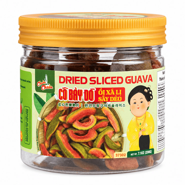 Dragonfly Dried Sliced Guava 7.1 oz