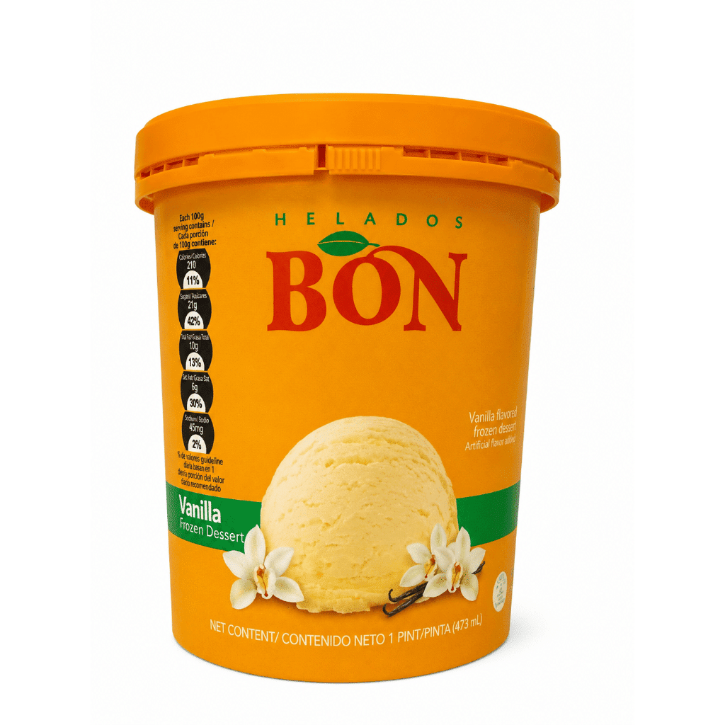 Bon Frozen Dessert Vanilla 16 oz