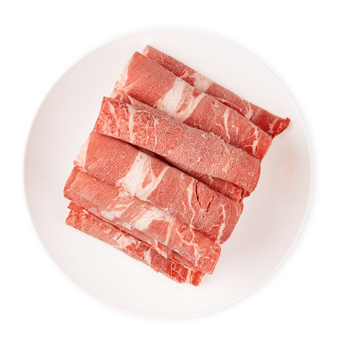 Sliced Beef Chuck Roll for Hot Pot, Frozen 1 lb