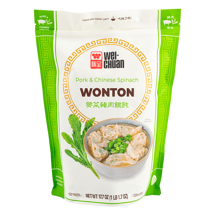 味全 荠菜猪肉馄饨 冷冻