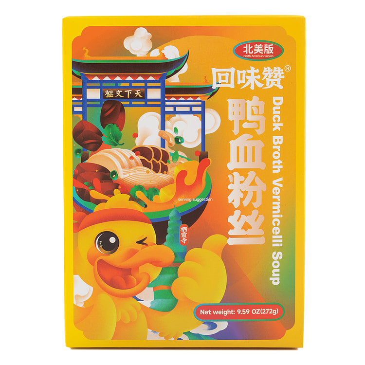 回味赞 鸭血粉丝（不含鸭血包） 272 克