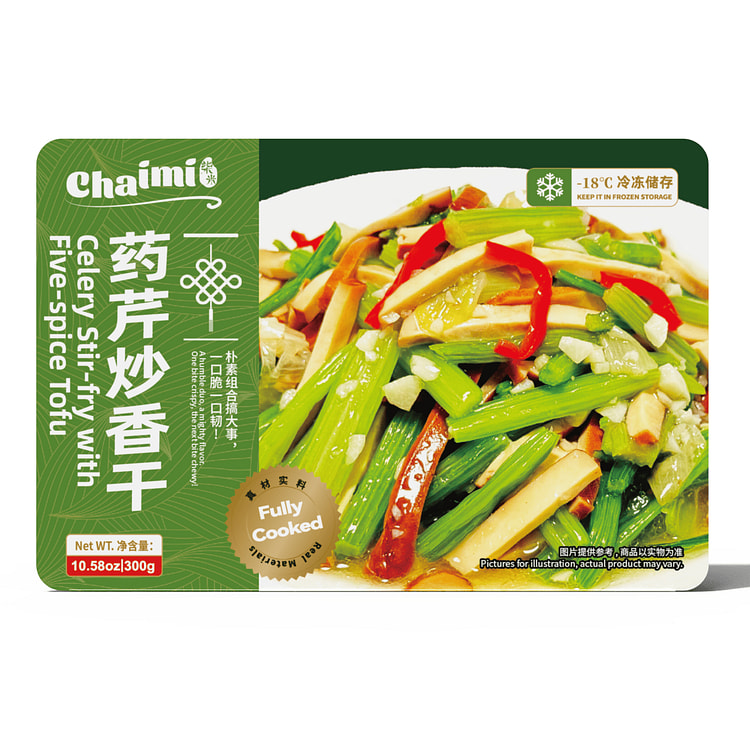 ChaimiCelery Stir-fry with Five-spice Tofu 300 g
