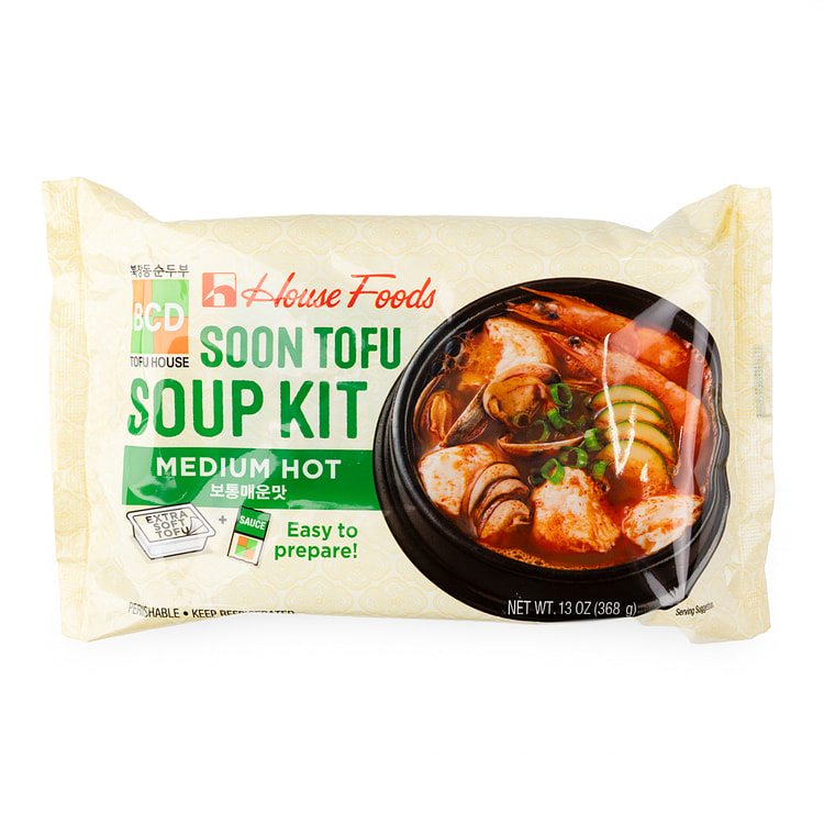 House Foods Tofu Soup Kit Medium Hot