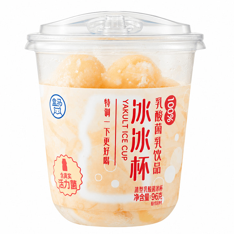 盒马 100%乳酸菌乳饮品冰冰杯 冷冻 96 克
