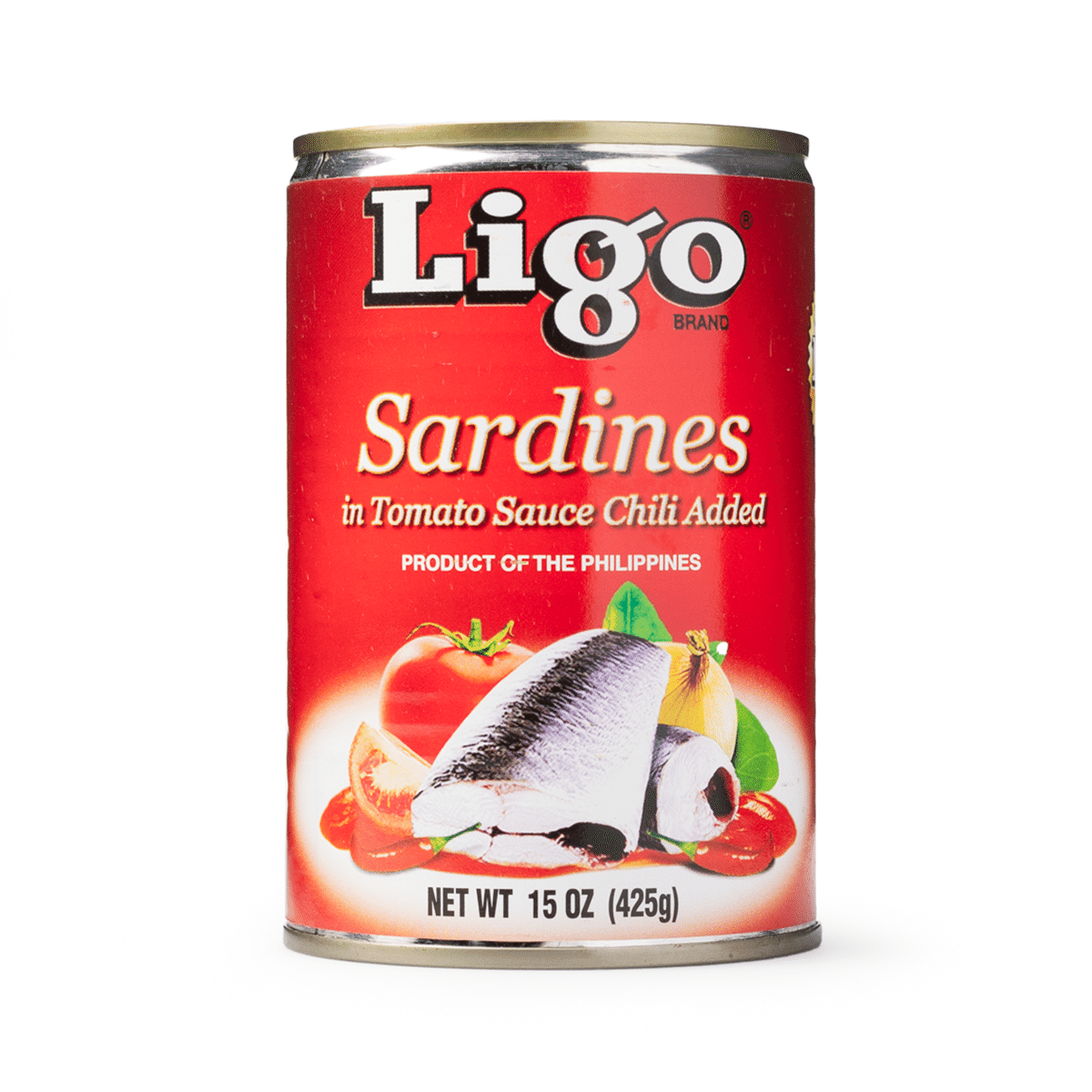 Ligo Sardines in Chili Tomato Sauce 15 oz