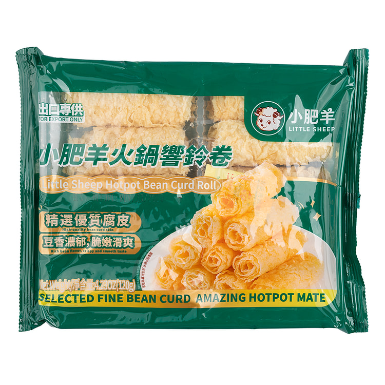 小肥羊豆皮响铃卷 120 克