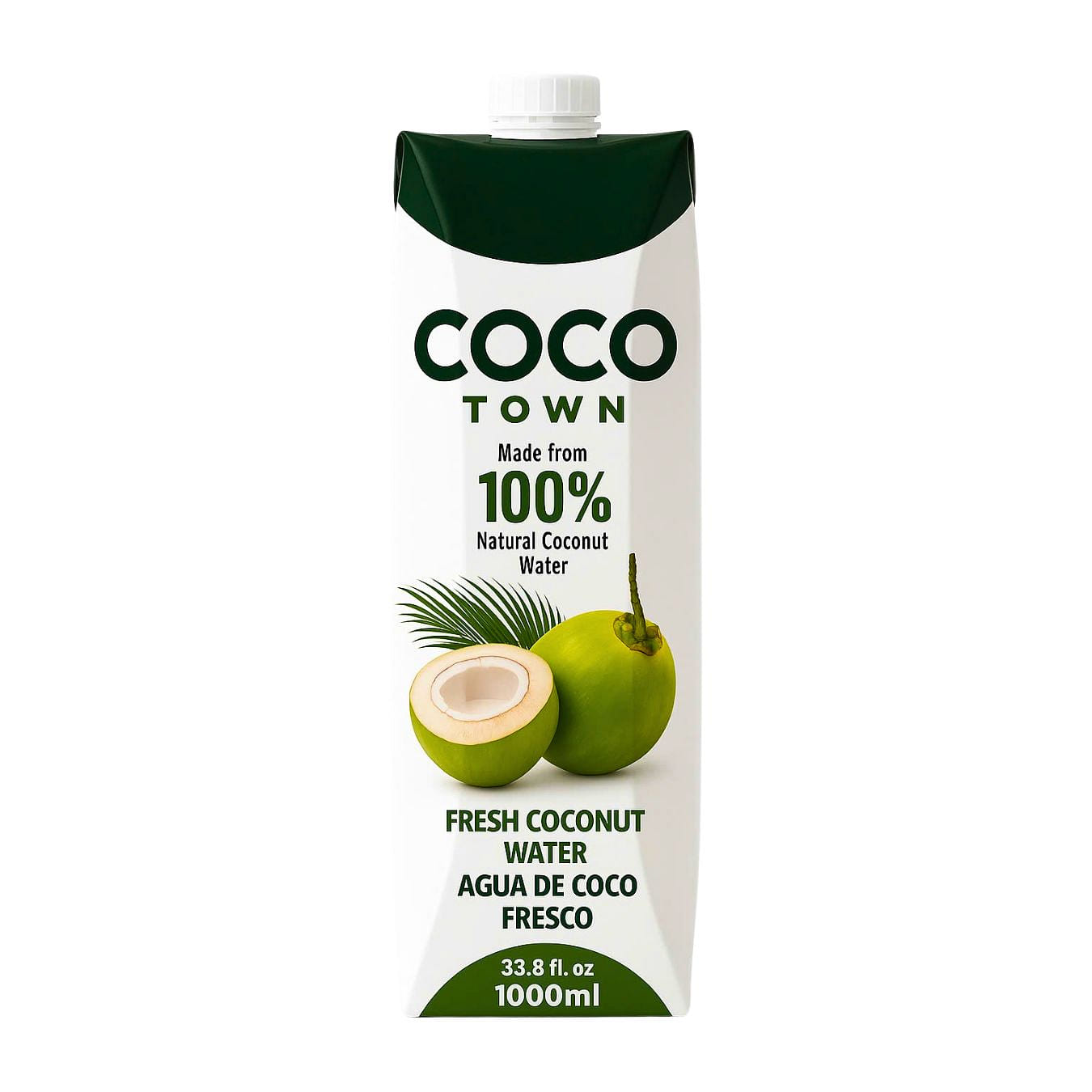 Cocotown Água de Coco 100% Natural 1000 ml