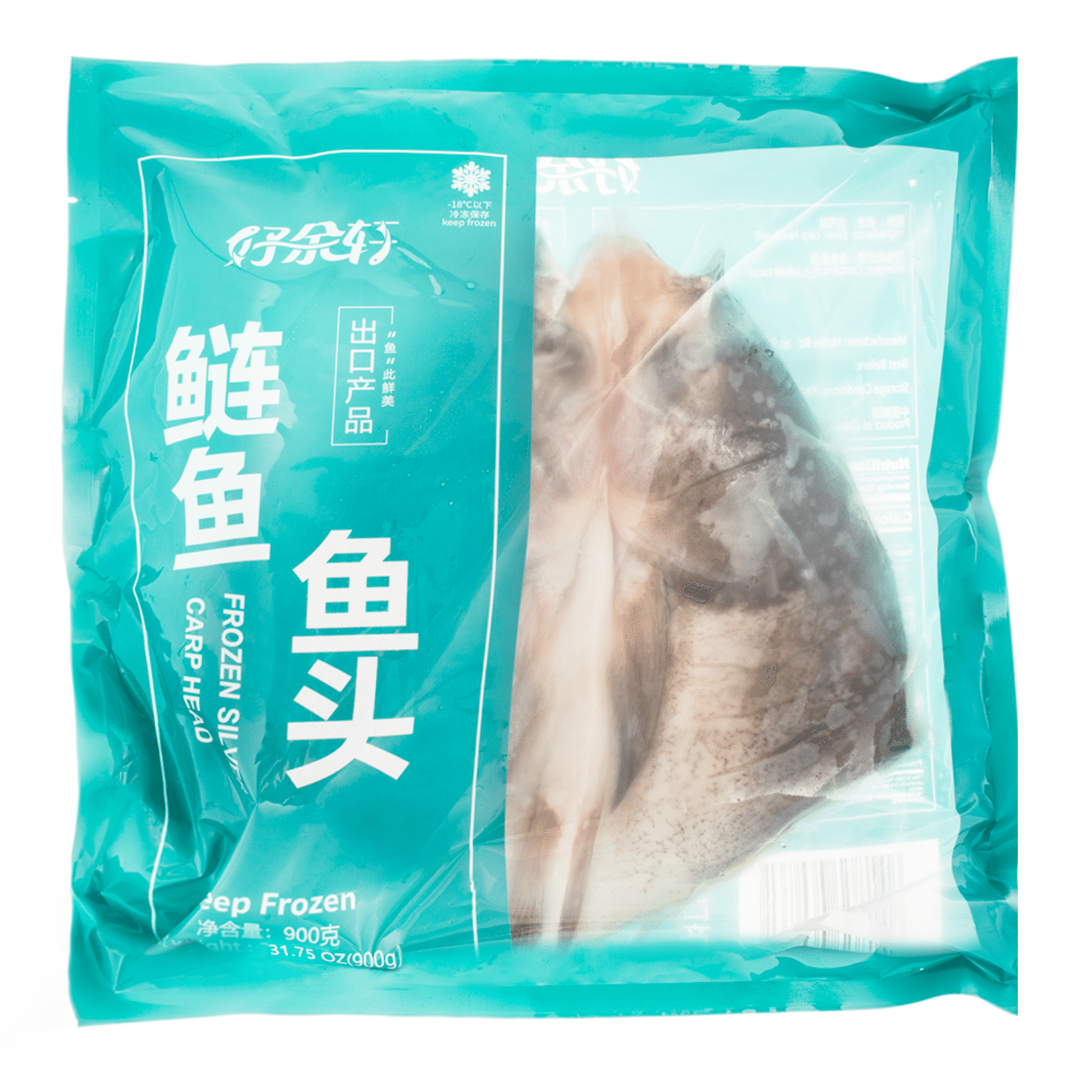 好余轩 霸王鲢鱼头 900 克