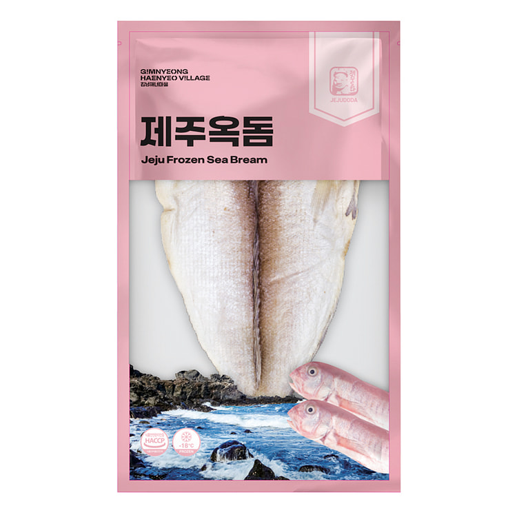 Jeju Frozen Wild Caught Sea Bream 350 g