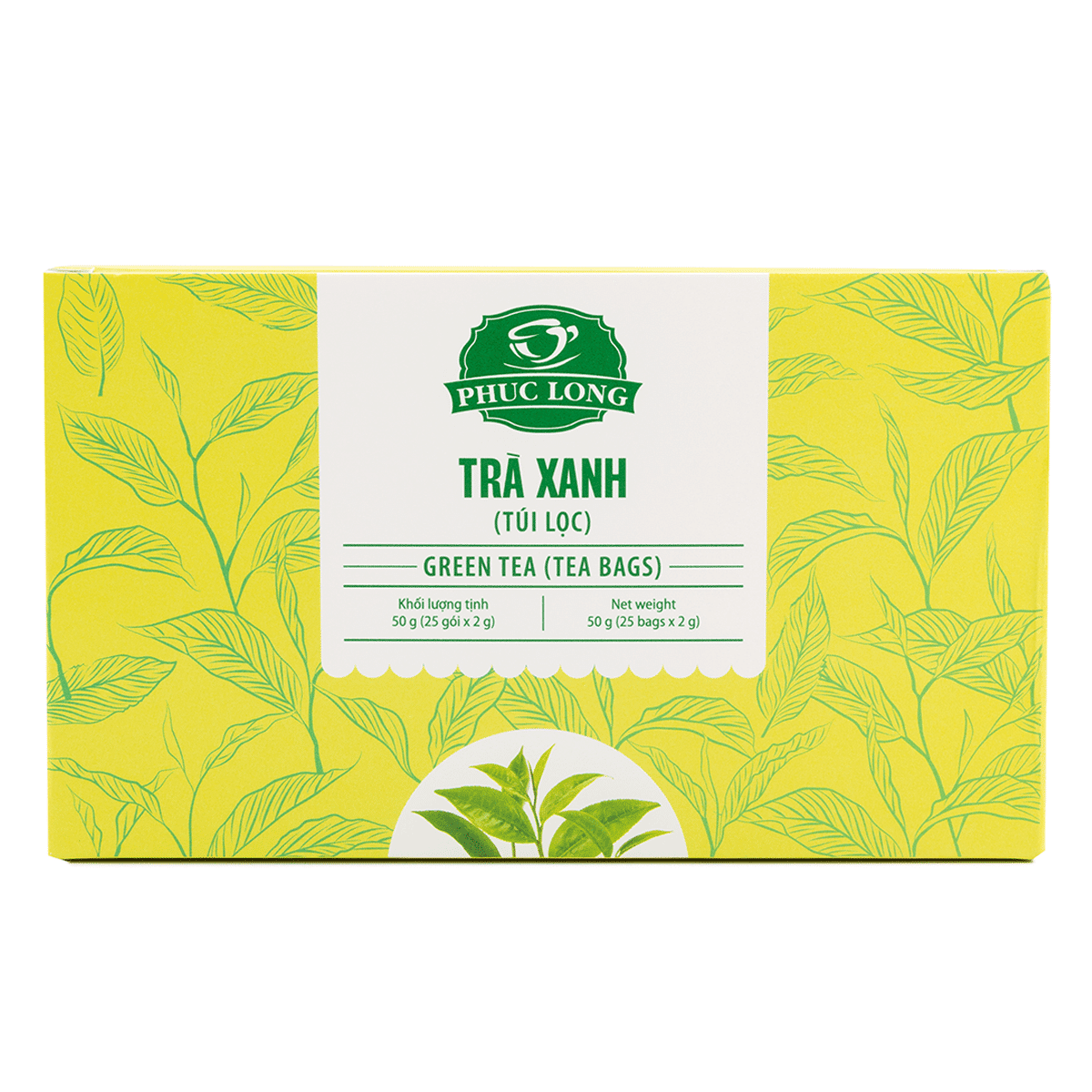 Phuc Long Green Tea Bags 50 g