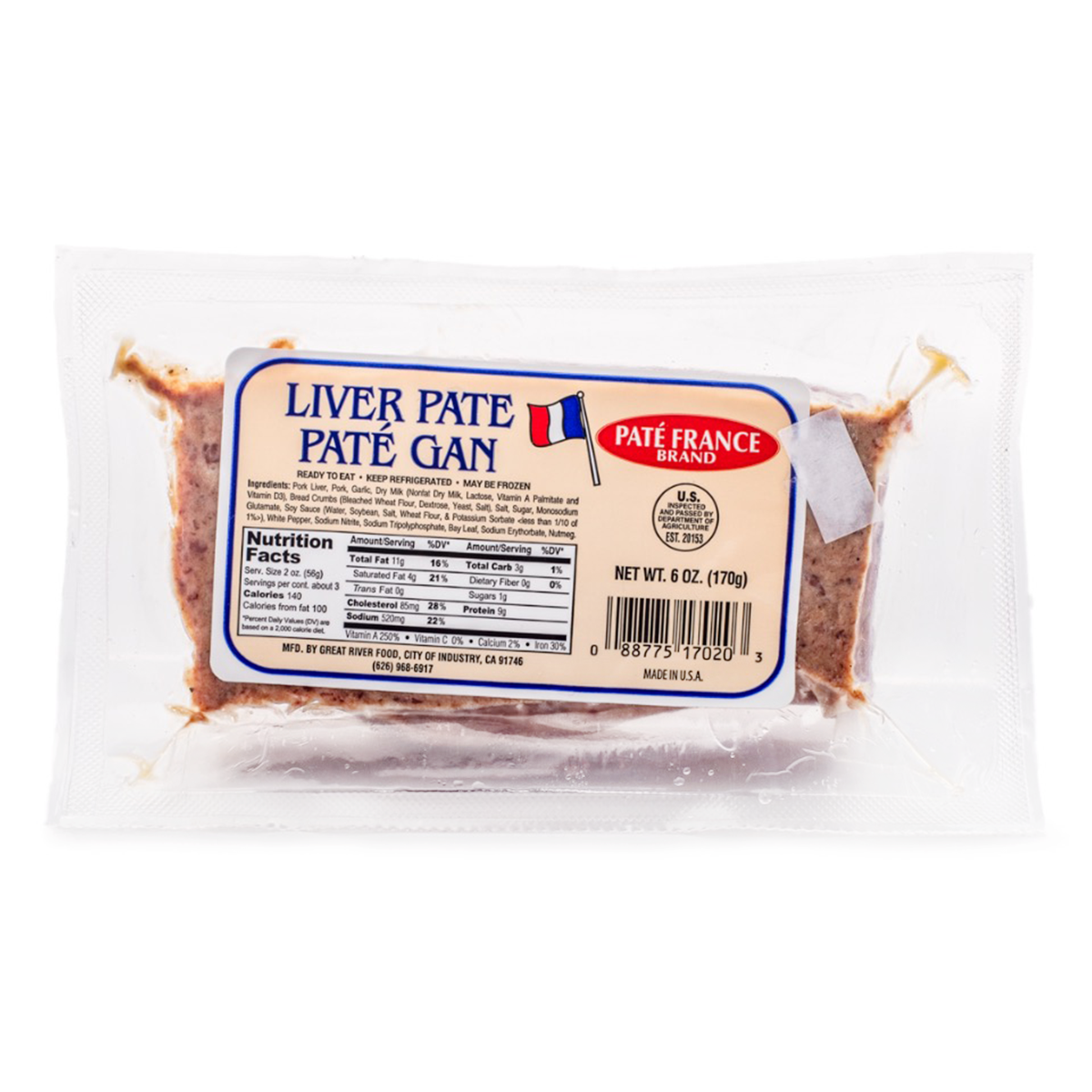Get Pate France Brand Liver Pate Delivered | Weee! Asian Market
