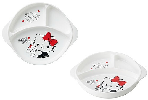 Osk ハローキティ 皿 プレート キティ 子供食器 ベビー食器 ベビー ランチ 食洗機対応 Weee