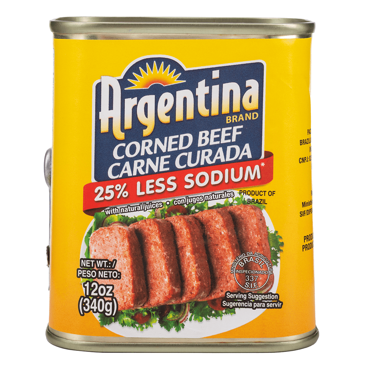 Argentina Corned Beef Low Sodium 12 oz