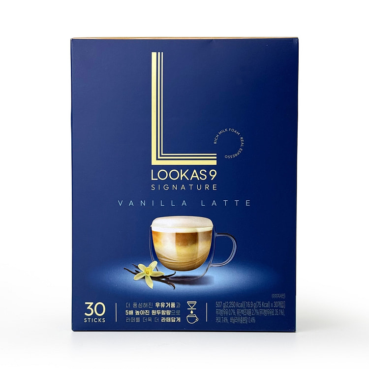NAMYANG Lookas 9 Vanilla Latte 16.9 g*30 counts