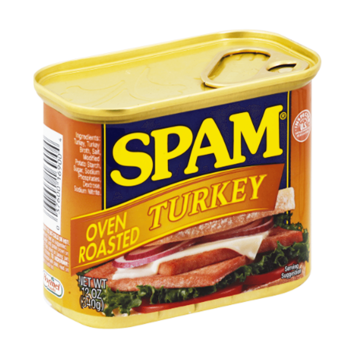 Spam Turkey Oven Roasted 12 oz
