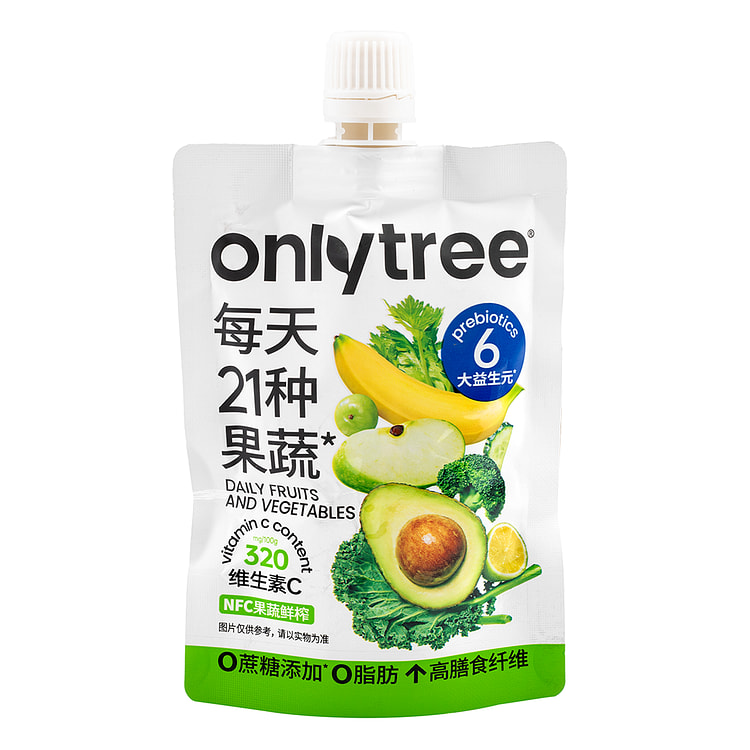 onlytree 液体沙拉 21种果蔬汁 100 克