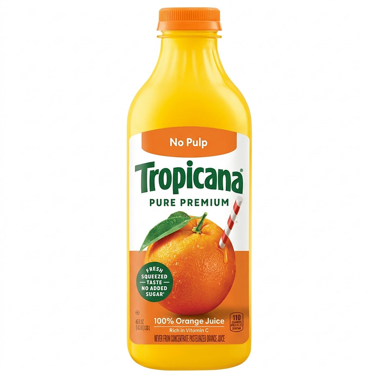 Tropicana Juice Orange No Pulp 46 oz