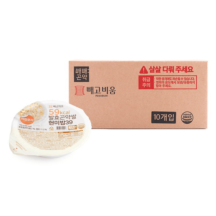 COOKED BROWN RICE W/ FERMENTED KONJAC 150 克*10 包