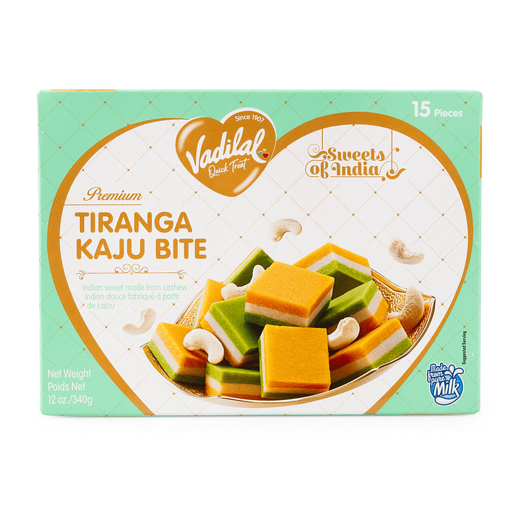 Vadilal Tiranga Kaju Bite 340 g