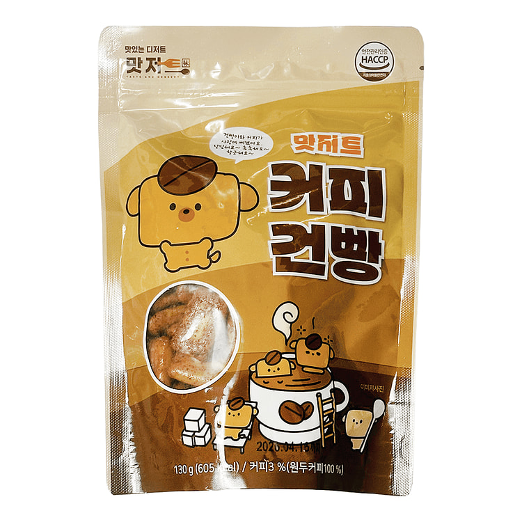 Coffe Flavored Snack (Korean Hardtack Biscuits) 130 g