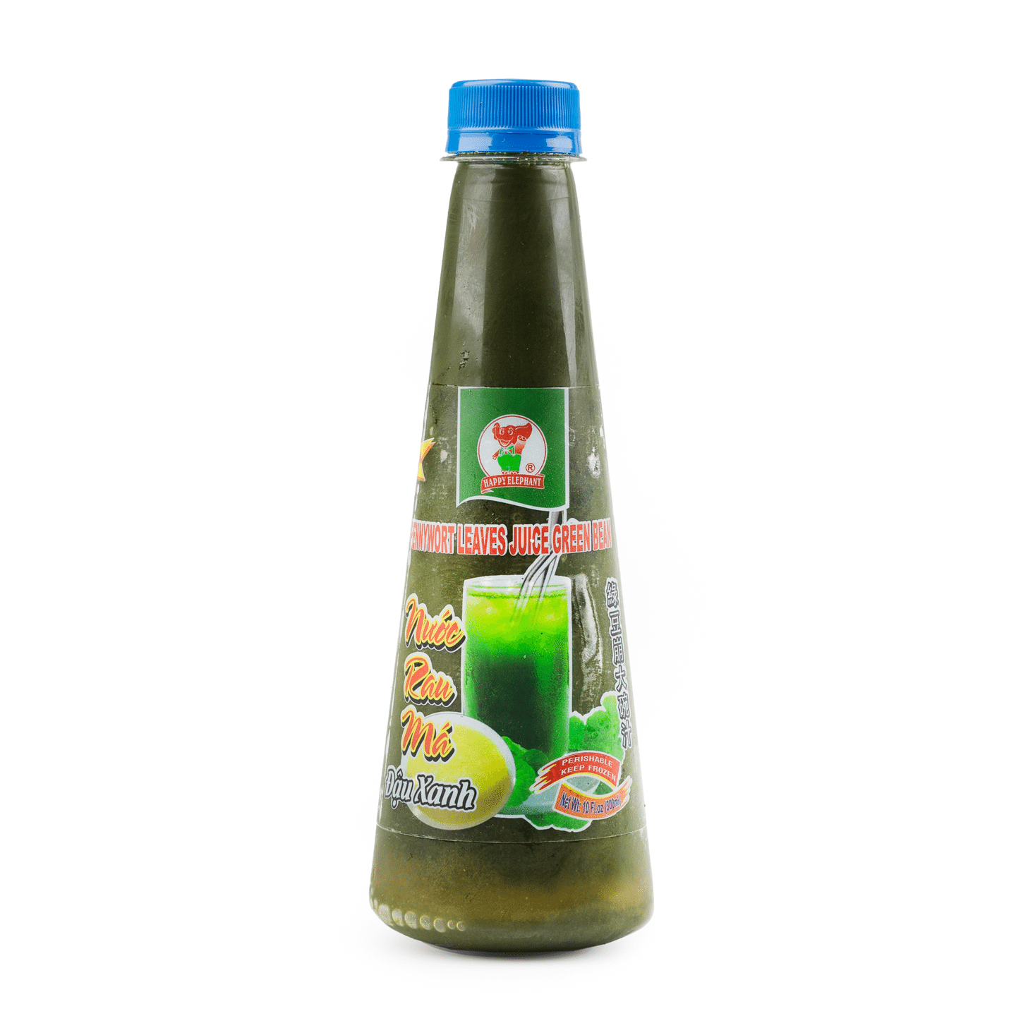 Happy Elephant Pennywort Juice with Mungbean, Frozen 300 ml