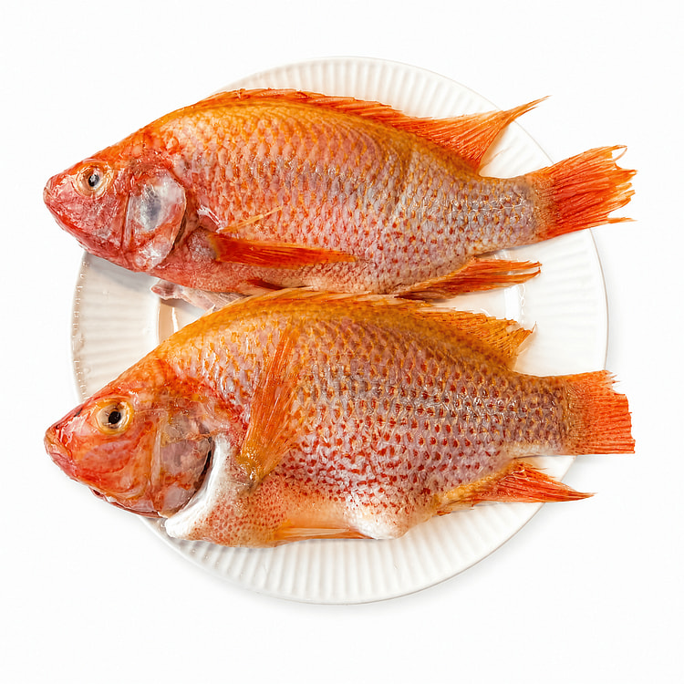 Cá Diêu Hồng Cầu Vồng Nguyên Con Đông Lạnh Đã Sơ Chế 2 lb