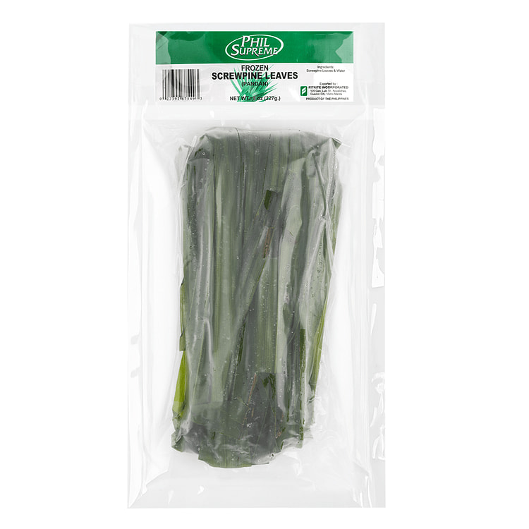 Phil Supreme Dahon Ng Pandan (Screwpine Leaves) Frozen 8 oz