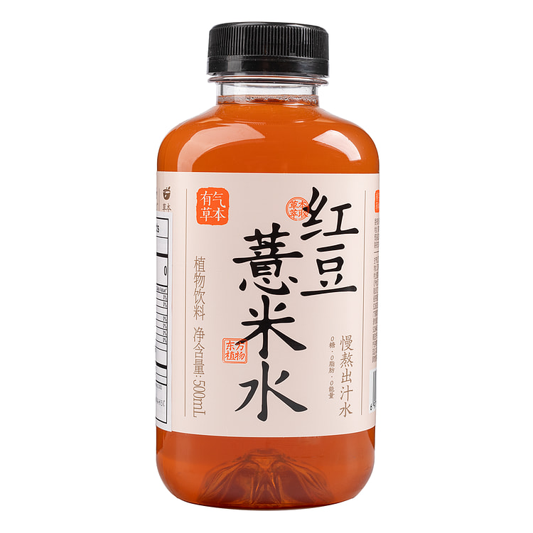 果子熟了 有气草本 红豆薏米水植物饮料 500 毫升