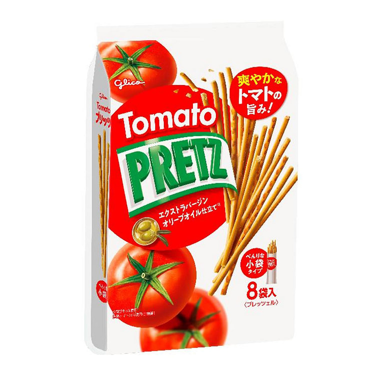 Glico Pretz Tomato 8P 3.88 盎司