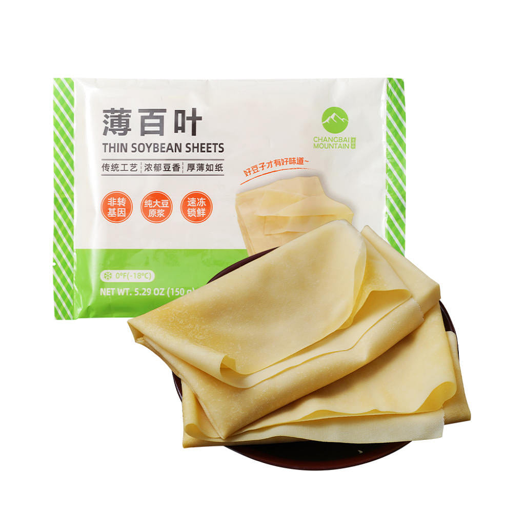 Changbai Mountain Thin soybean sheets, Frozen 150 g