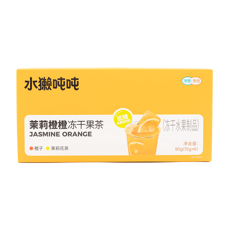 水獭吨吨 即溶水果茶-茉莉橙橙 90 克