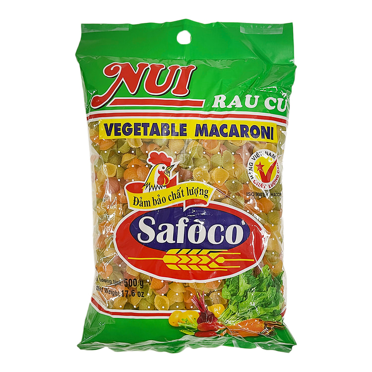 Nui Nhỏ Rau Củ  Safoco 500 g