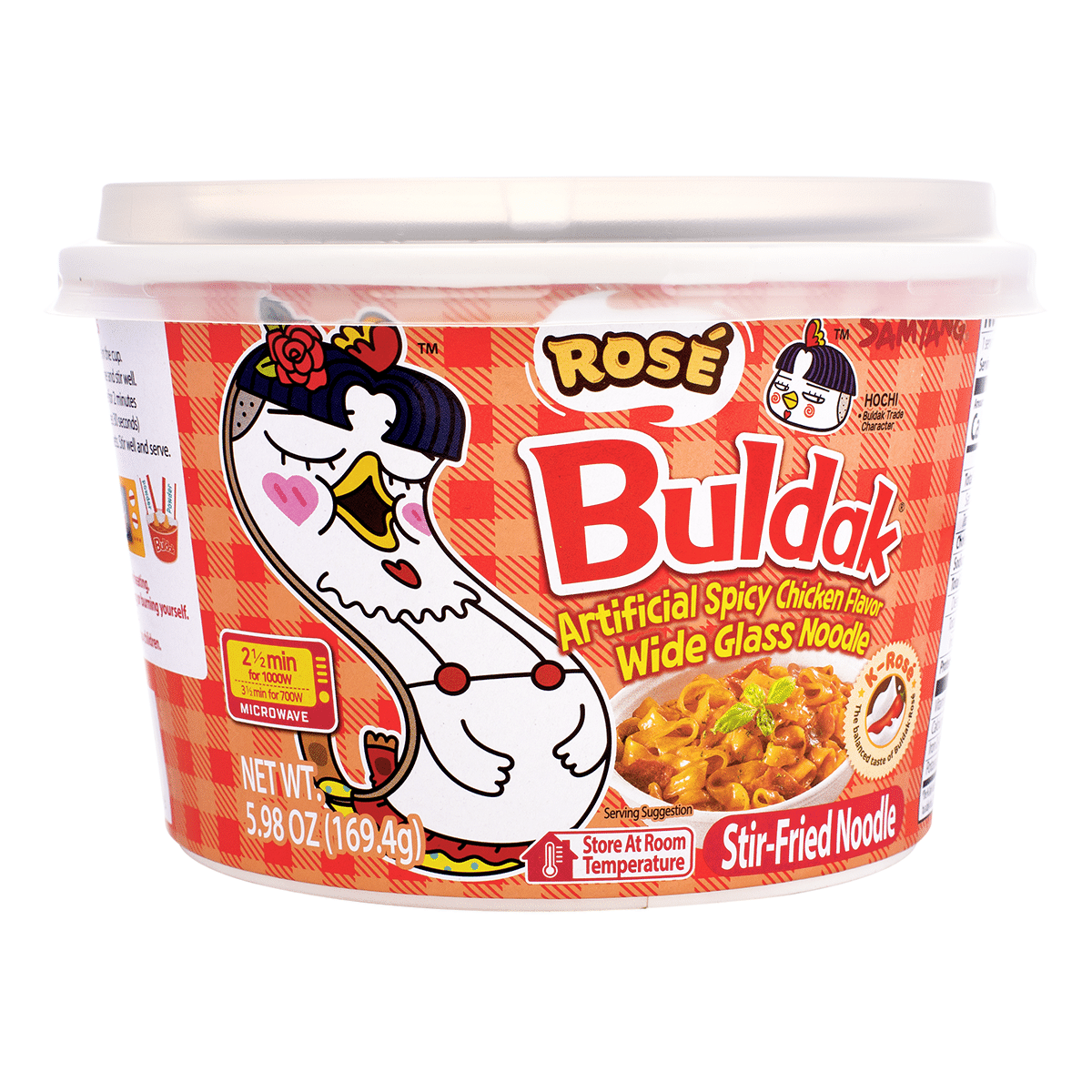 Samyang 宽面 香辣鸡肉味 5.98 盎司