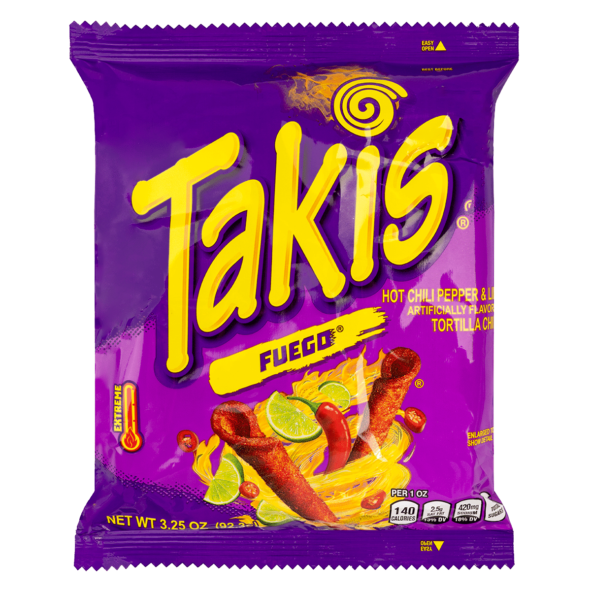 Batatas Takis Fuego Barcel 92.3 g