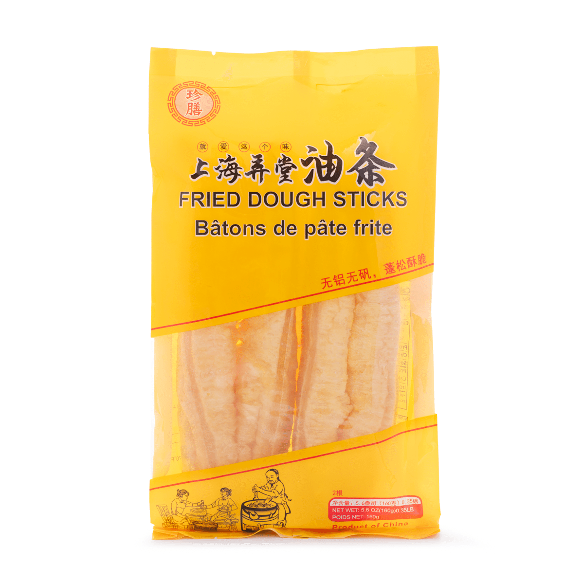 Zhenshan Fried Dough Sticks, Frozen 160 g