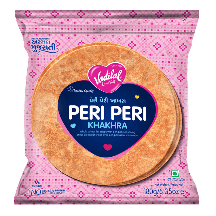 Vadilal Peri Peri Khakhra 6.35 oz