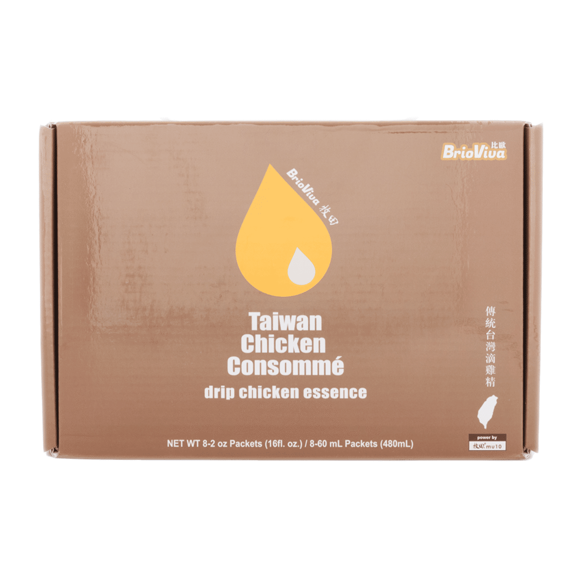 BrioViva BRIOVIVA Drip Chicken Essence 60ml x 8 pack 1 box*20 pack