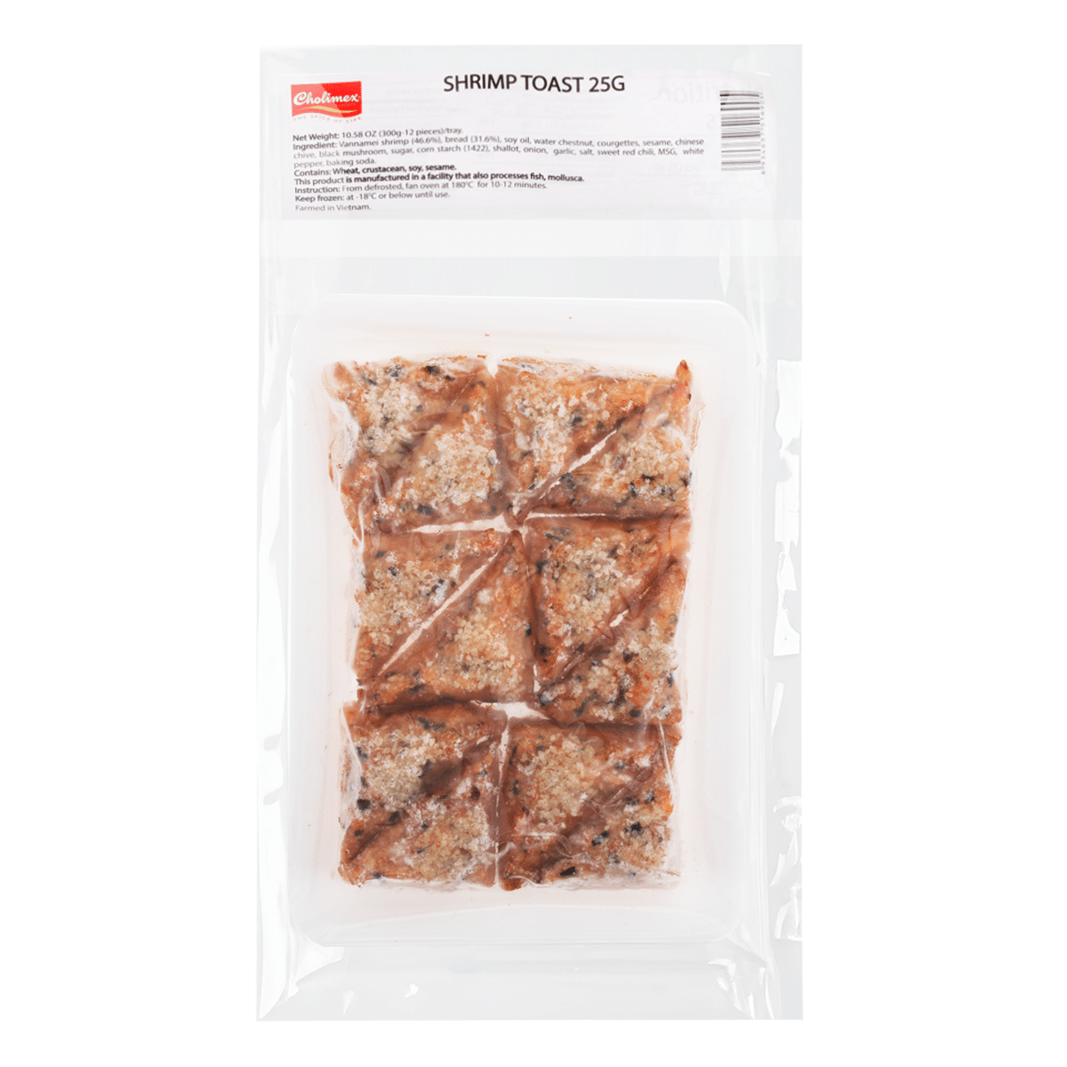 Cholimex Shrimp Toast 300 g
