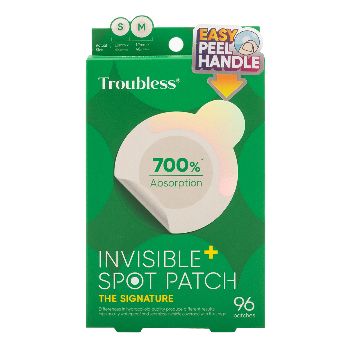 Troubless Invisible Plus Spot Patch The Signature 96P 1 box