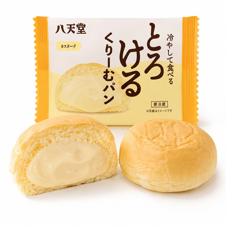 Hattendo Chilled Melting Cream Bread Custard 78 g