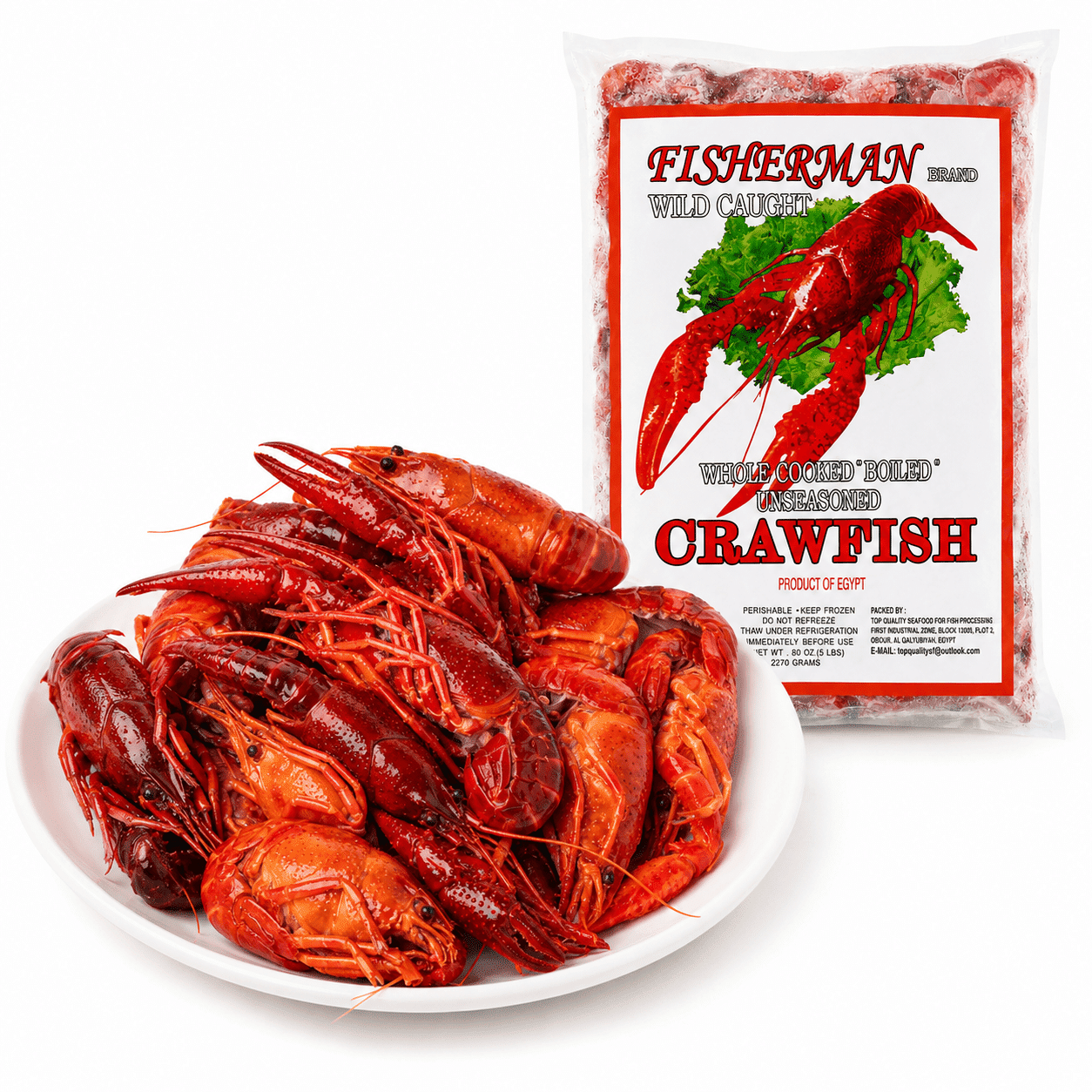 2026 Season "Fisherman" Tôm Hùm Đất Loại Ngon Cỡ Đại Chưa Ướp Gia Vị 10/15ct (Đã Chín) 5 lb